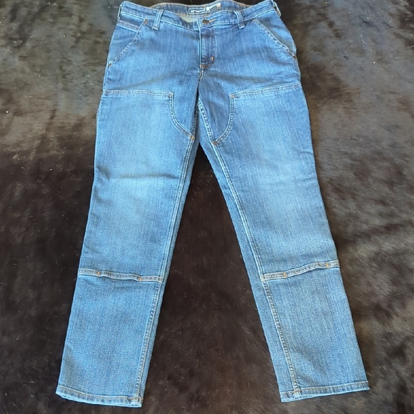 Carhartt Denim - New!! Carhartt Rugged Flex Relaxed Fit Jeans 8 Regular Double Front
